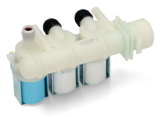 BSSTORE Elettrovalvola Lavatrice 3 Vie 90° Compatibile Con Vari Marchi E Modelli Equivalente A C00110331