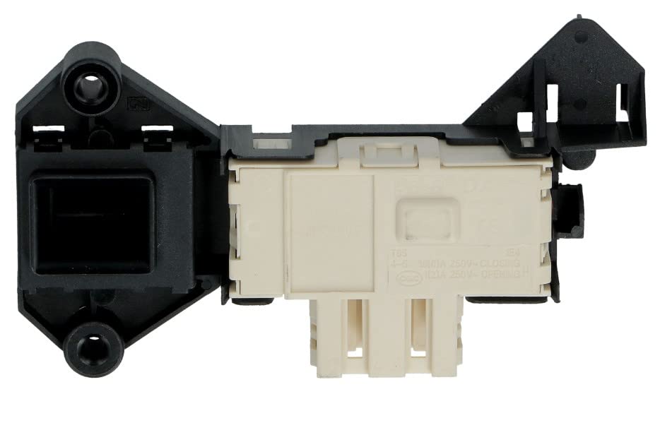 BSSTORE Bloccoporta Oblò Lavatrice A 3 Contatti Compatibile Con Vari Marchi E Modelli Equivalente A 481228058048