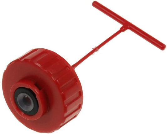 BSSTORE Tappo Copertura Chiusura Serbatoio Rosso COMPATIBILE con Rowenta Scopa Elettrica Clean & Steam/Revolution RS-RT900609
