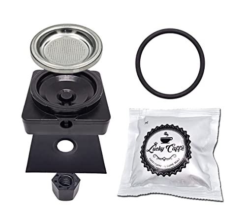 BSSTORE Kit Manutenzione FROG Guarnizione O-Ring, Portacialda, Filtro, Spessore Calibrato, Dado con Cialda Lucky Caffè in OMAGGIO