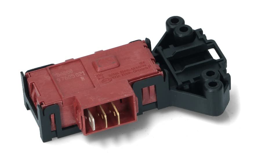 BSSTORE Bloccoporta Oblò Lavatrice A 3 Contatti Compatibile Con Vari Marchi E Modelli Equivalente A 2805310100