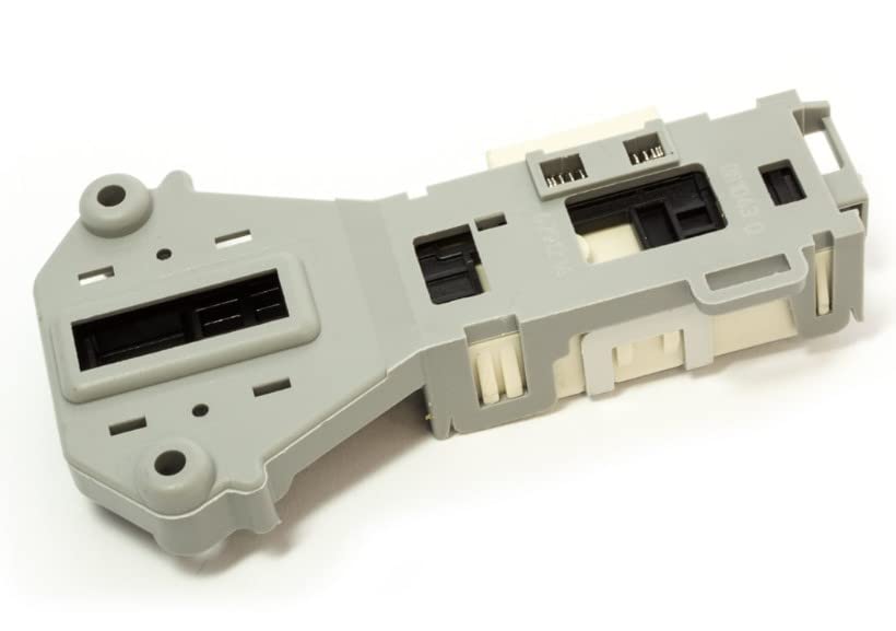BSSTORE Bloccaporta Elettroserratura Lavatrice A 3 Contatti Compatibile Con Vari Marchi E Modelli Equivalente A 6601EN1003D, 6601ER1005A, DA081043