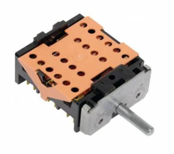 BSSTORE Commutatore Forno 6 Posizioni Compatibile Con Vari Marchi E Modelli Equivalente A 42814656 41003026