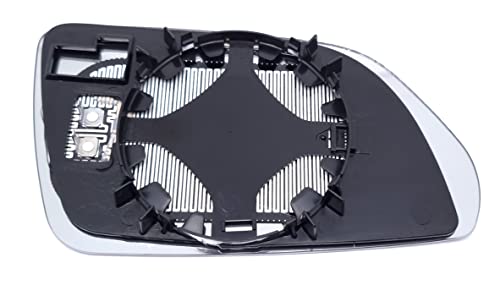 BSSTORE Piastra Vetro Specchio Retrovisore Termico per SK0DA Octavia 2005-2009