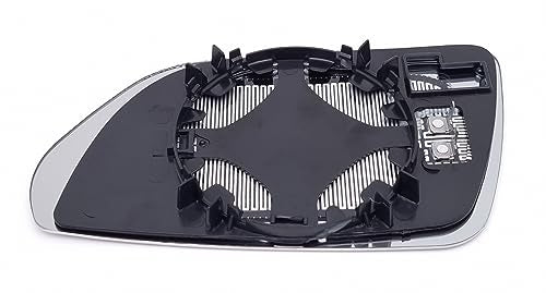 BSSTORE Vetro Specchietto Retrovisore per VW POLO IV 2005-2009
