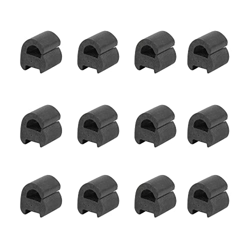 BSSTORE Kit 12 Gommini per Griglia Piani Cottura 50247058006 - Piedini Universali Compatibili con SMEG, ARISTON, WHIRLPOOL, ELECTROLUX - 754010095 754010089 C00039148