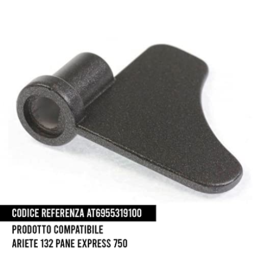 BSSTORE AT6955319100 Pala Impastatrice Mescolatrice - Paletta Compatibile Ariete 132 0132 Pane Express 750 Macchina del Pane
