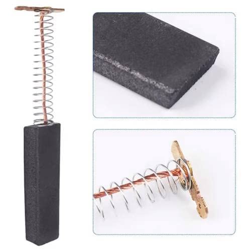 BSSTORE Coppia Spazzole Carboncini per Motore COMPATIBILE con Asciugatrice e Lavatrice Bosch 154740 Siemens AEG