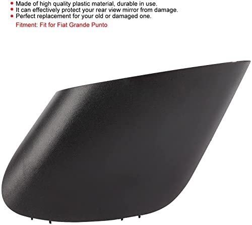BSSTORE Tappo Copertura dello specchietto laterale Retrovisore Esterno Auto ABS COMPATIBILE con Grande Punto e Punto EVO