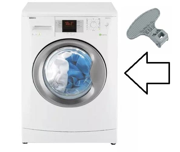 BSSTORE Maniglia Oblò Lavatrice Compatibile Beko Equivalente a 2821580200