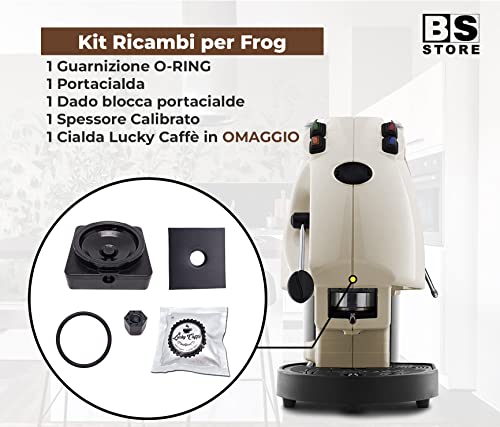 BSSTORE Kit Manutenzione FROG con Guarnizione O-Ring, Portacialda, Spessore Calibrato, Dado con Cialda in OMAGGIO