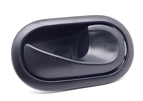 BSSTORE Maniglia Porta Interna Nera Anteriore e Posteriore per DUSTER 2010, CLIO III, KANGOO II, FORFOUR, FORTWO e Tante Altre Auto