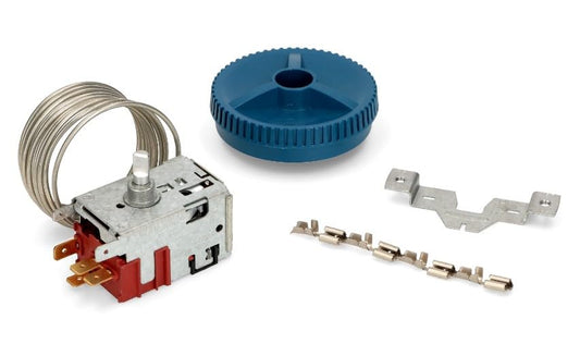 BSSTORE Termostato Frigorifero Sbrinamento Automatico Compatibile Universale Capillare 1600Mm Equivalente A 077B7003