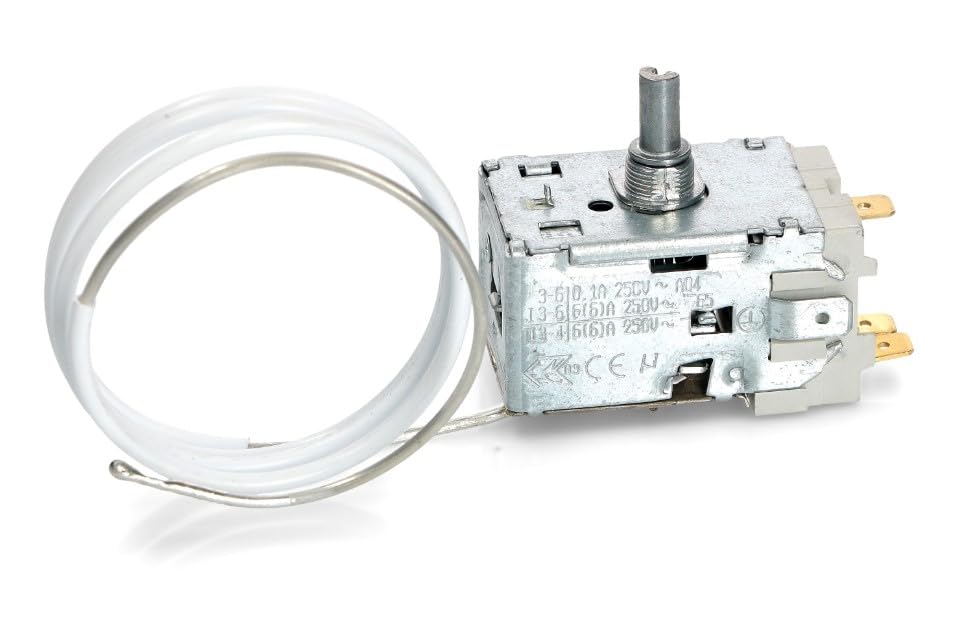 BSSTORE Termostato Frigorifero A13-0175 3 Contatti Compatibile Con Vari Marchi E Modelli Capillare 700Mm Equivalente A 038650