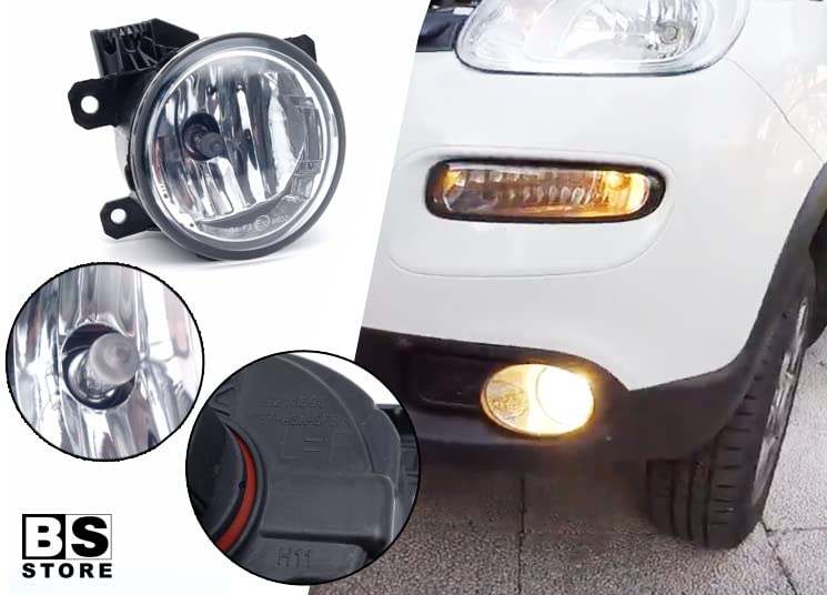 BSSTORE Fendinebbia Anteriore Bileterale H11 per PANDA '12, GRANDE PUNTO EVO '09, DUCATO '14, 500L '12 e Tante Altre Auto | 51858824