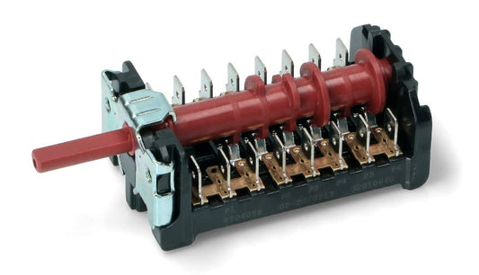 BSSTORE Commutatore Forno Serie 7LA A 5 Posizioni Compatibile Con Vari Marchi E Modelli Equivalente A 850605K 32010640