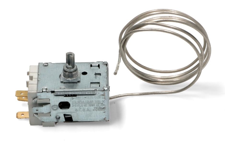 BSSTORE Termostato Frigorifero A13-0057 3 Contatti Compatibile Con Vari Marchi E Modelli Capillare 1000Mm Equivalente A 481927128441