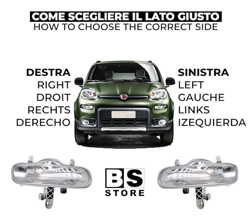 BSSTORE Luce Diurna Anteriore per F!at Panda (312, 319) dal 2012