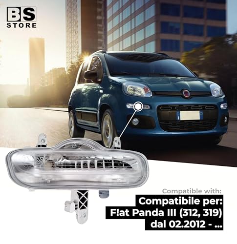 BSSTORE Luce Diurna Anteriore per F!at Panda (312, 319) dal 2012