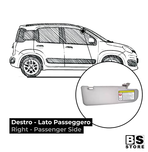 BSSTORE Aletta Parasole Pantina per Panda dal 2012 in poi | con Tasca