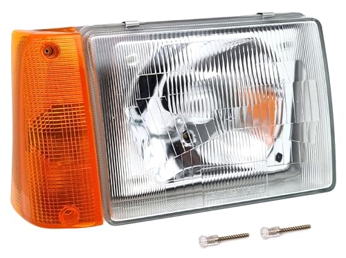 BSSTORE Faro Proiettore Anteriore R2 per Panda dal 1986 al 2003 (141, 141A) Regolazione Elettrica